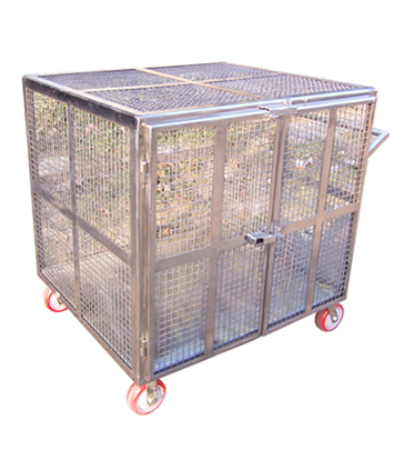 Animal Cage Trolley